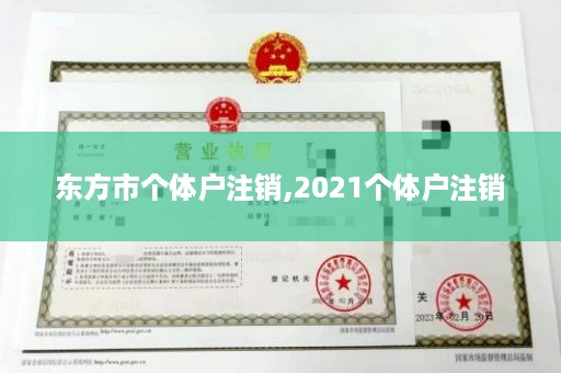 东方市个体户注销,2021个体户注销