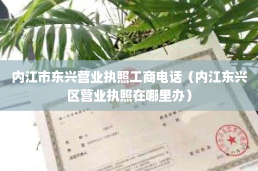 内江市东兴营业执照工商电话（内江东兴区营业执照在哪里办）