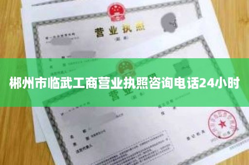 郴州市临武工商营业执照咨询电话24小时