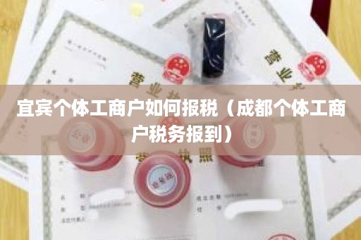 宜宾个体工商户如何报税（成都个体工商户税务报到）