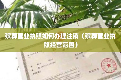 殡葬营业执照如何办理注销（殡葬营业执照经营范围）