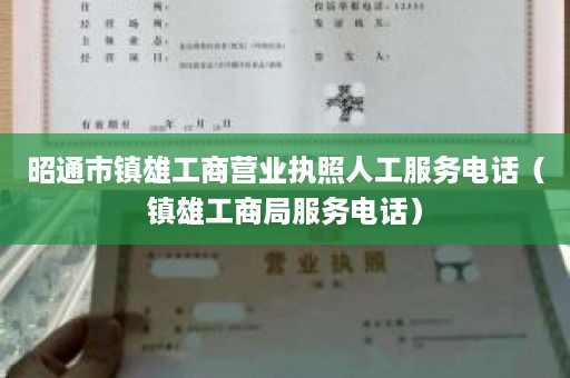 昭通市镇雄工商营业执照人工服务电话（镇雄工商局服务电话）