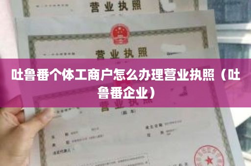 吐鲁番个体工商户怎么办理营业执照（吐鲁番企业）