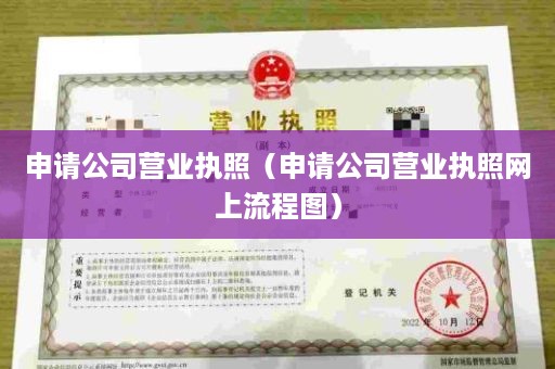 申请公司营业执照（申请公司营业执照网上流程图）