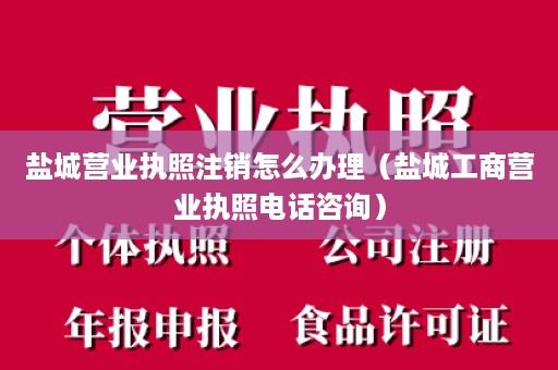 盐城营业执照注销怎么办理（盐城工商营业执照电话咨询）