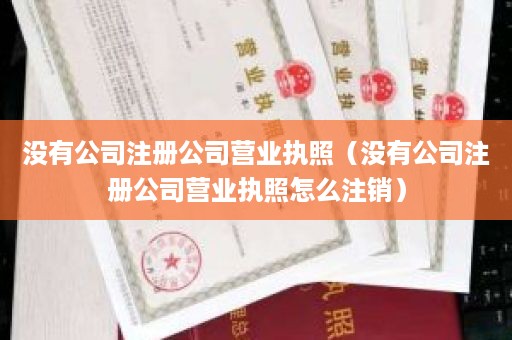 没有公司注册公司营业执照（没有公司注册公司营业执照怎么注销）