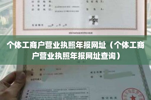 个体工商户营业执照年报网址（个体工商户营业执照年报网址查询）