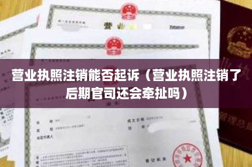 营业执照注销能否起诉（营业执照注销了后期官司还会牵扯吗）