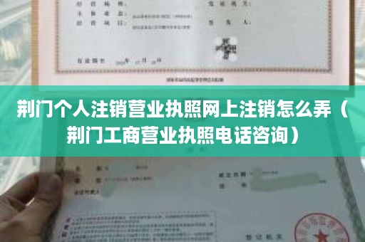 荆门个人注销营业执照网上注销怎么弄（荆门工商营业执照电话咨询）