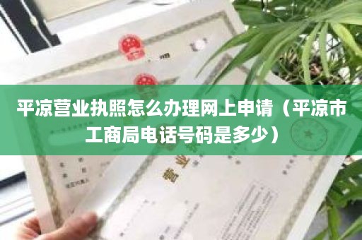 平凉营业执照怎么办理网上申请（平凉市工商局电话号码是多少）