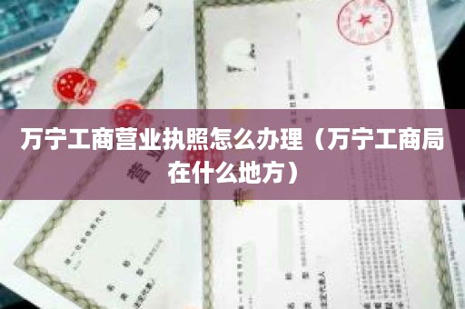 万宁工商营业执照怎么办理（万宁工商局在什么地方）