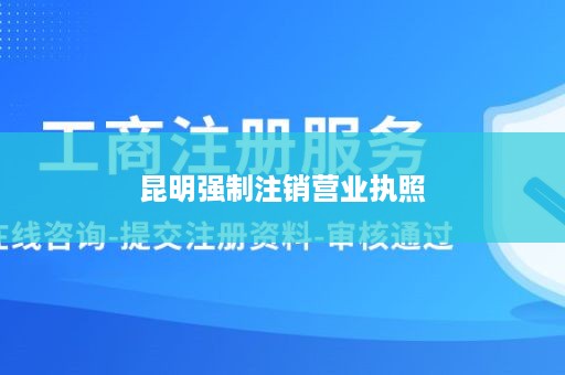 昆明强制注销营业执照