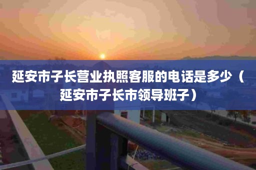 延安市子长营业执照客服的电话是多少（延安市子长市领导班子）