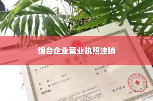 烟台企业营业执照注销