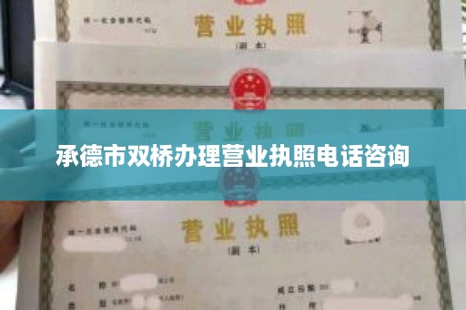 承德市双桥办理营业执照电话咨询