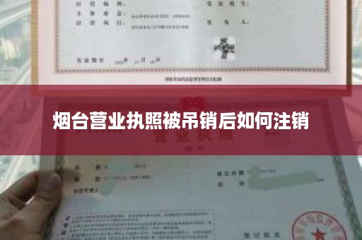 烟台营业执照被吊销后如何注销