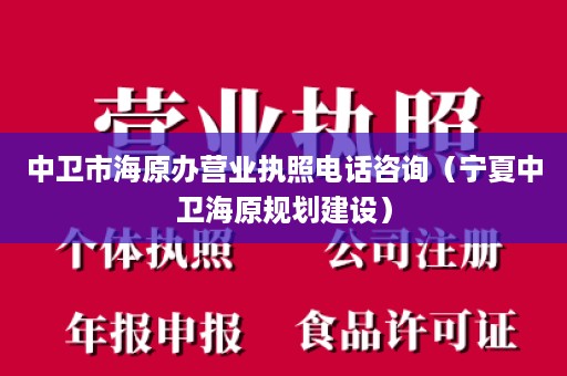 中卫市海原办营业执照电话咨询（宁夏中卫海原规划建设）