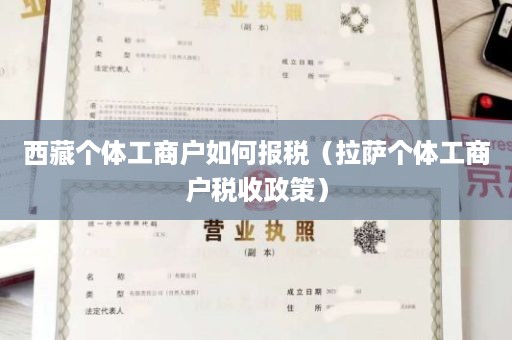 西藏个体工商户如何报税（拉萨个体工商户税收政策）