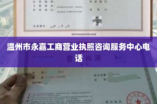 温州市永嘉工商营业执照咨询服务中心电话