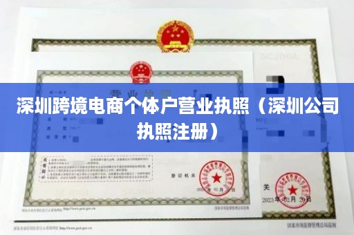 深圳跨境电商个体户营业执照（深圳公司执照注册）