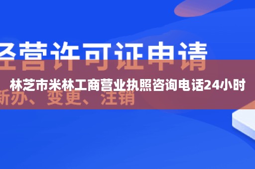 林芝市米林工商营业执照咨询电话24小时